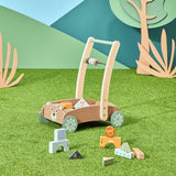 Chad Valley Bear wooden walker (British brand)