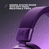 STEALTH Radar wired gaming headset purple - British product