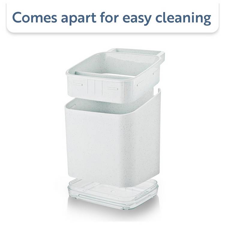 Minky sink tidy white kitchen organiser (British brand)