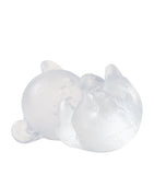 Lalique Meng-Meng Panda crystal sculpture, UK version