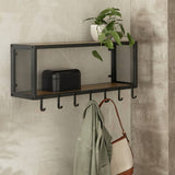 Argos Argos Home Loft Living Wall Rack - Oak- Buy online at McGrocer