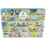 Gibsons jigsaw puzzle British Wildlife A-Z 1000 pieces (British brand)