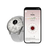 Withings ScanWatch 2 42mm smart watch pearl white grey (British brand)