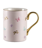 VILLARI Butterfly mug handpainted porcelain, UK version