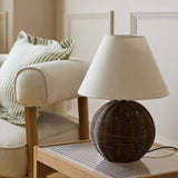 Argos Home wicker ball table lamp - British product