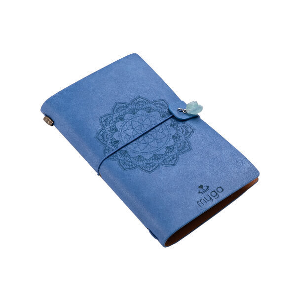Myga Magic Mandala Blue notebook, imported from the UK