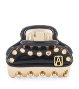 Harrods Alexandre de Paris Gold-Plated Crystal-Embellished Claw Hair Clip- Buy online at McGrocer