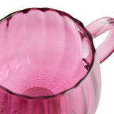 Argos Home purple pumpkin glass mug 380ml - British product