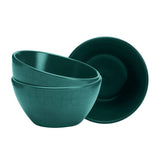 Argos Home Geo teal stoneware nibble bowls set of 3, imported from the UK