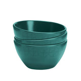 Argos Home Geo teal stoneware nibble bowls set of 3, imported from the UK