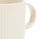 Argos Home stoneware mugs set of 4 cream, UK version