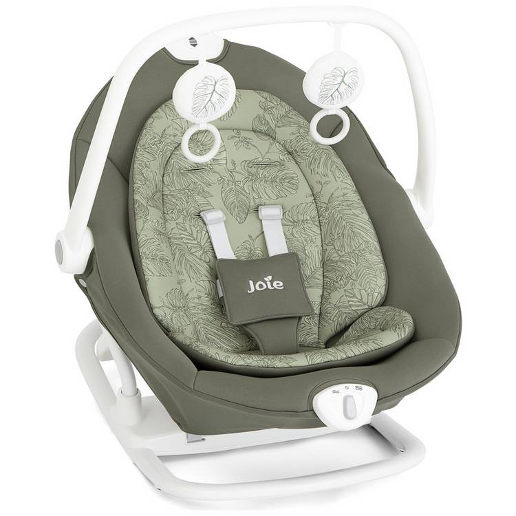 Joie Sansa 2in1 infant bouncer and rocker Palms - British product