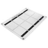 Magnetic acrylic weekly planner for fridge - British product