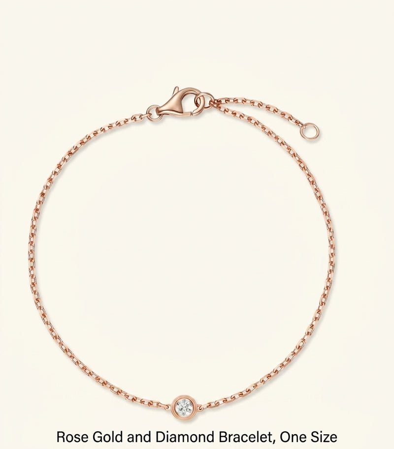 Cartier d'Amour extra-small rose gold diamond bracelet, imported from the UK