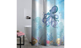 Argos Catherine Lansfield Octopus Shower Curtain Blue 180x180cm- Buy online at McGrocer