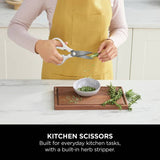 Ninja Stay Sharp knife block white 6 piece, UK version