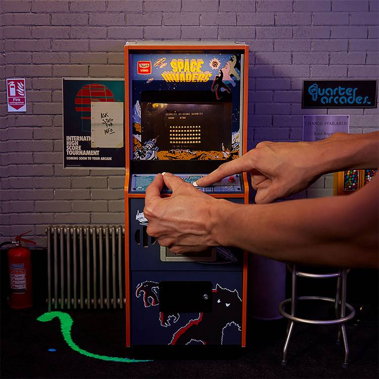 Numskull Taito Space Invaders quarter-scale tabletop arcade machine - British product
