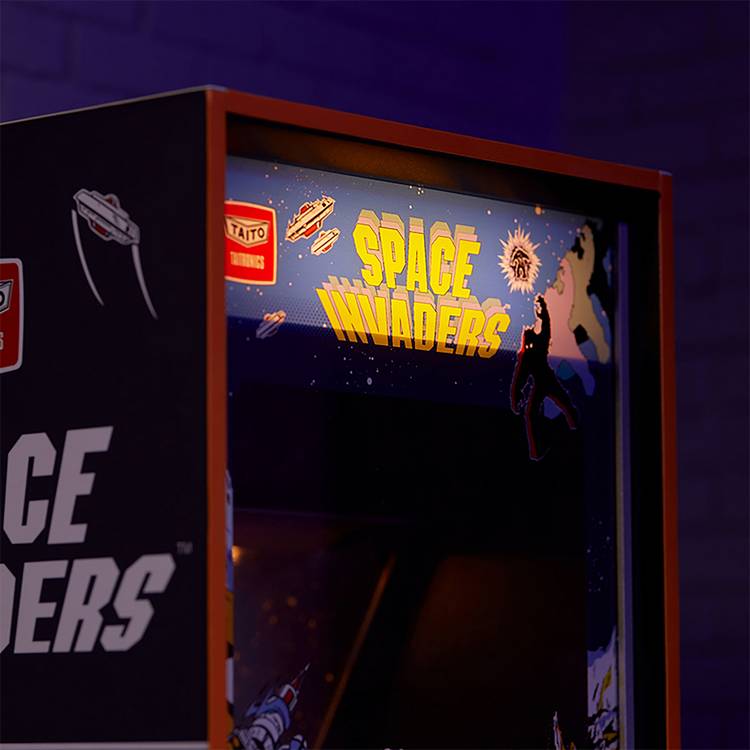 Numskull Taito Space Invaders quarter-scale tabletop arcade machine - British product