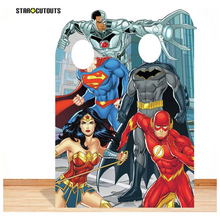 Star Cutouts Justice League life-size cardboard cutout (British brand)