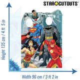Star Cutouts Justice League life-size cardboard cutout (British brand)