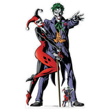 Star Cutouts life-size Harley Quinn and Joker cardboard cutout (British brand)