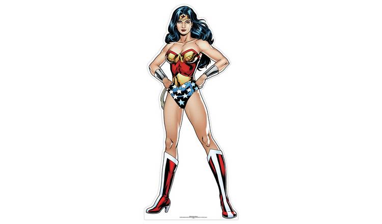 Star Cutouts DC Comics Wonder Woman life-size cardboard cutout (British brand)