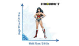 Star Cutouts DC Comics Wonder Woman life-size cardboard cutout (British brand)