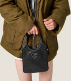 Miu Miu Ivy tote bag in calf leather (British brand)
