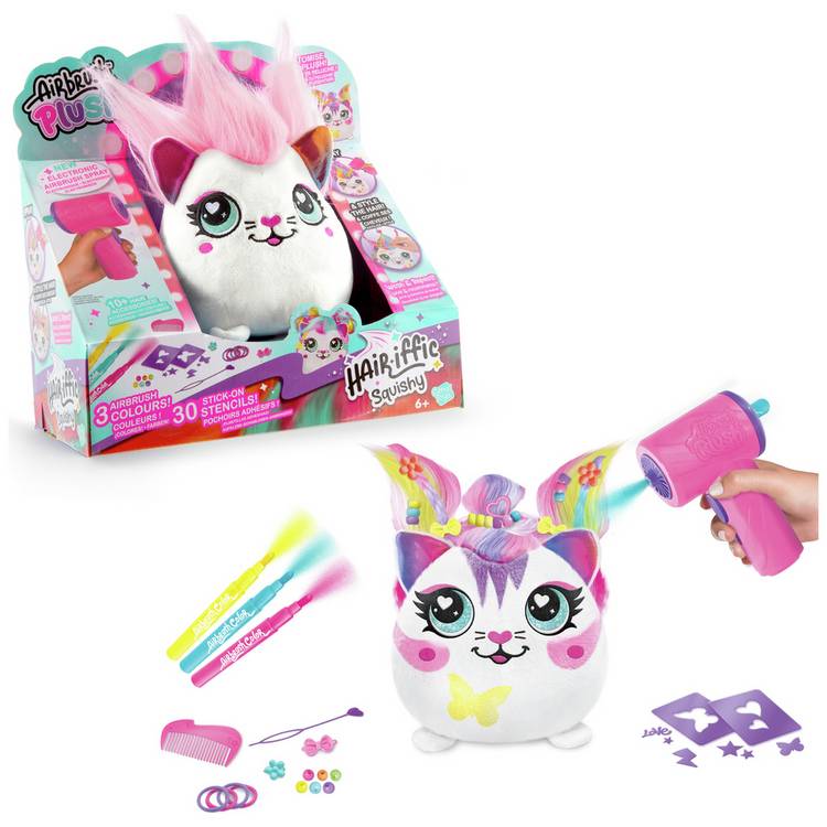 Plush toy Airbrush Plush Hairrific Squish Pal, UK version