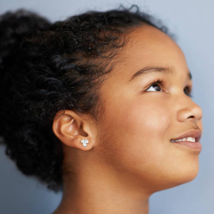 Disney Mickey Mouse sterling silver earrings, imported from the UK