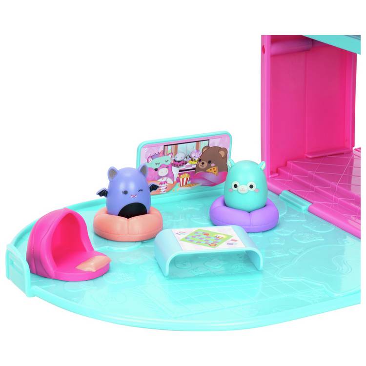Squish-a-longs Party Pack On-the-Go Playset with Mini-Squish characters - British product