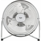 Bush 9 inch chrome desk fan, imported from the UK