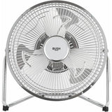Bush 9 inch chrome desk fan, imported from the UK
