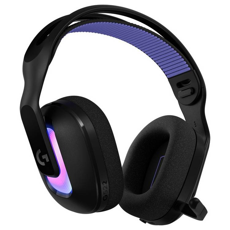Logitech G522 wireless gaming headset black (British brand)