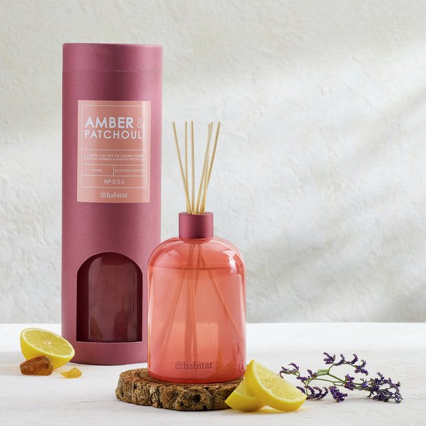 Habitat reed diffuser Patchouli and Amber 500ml - British product