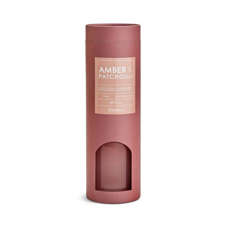 Habitat reed diffuser Patchouli and Amber 500ml - British product