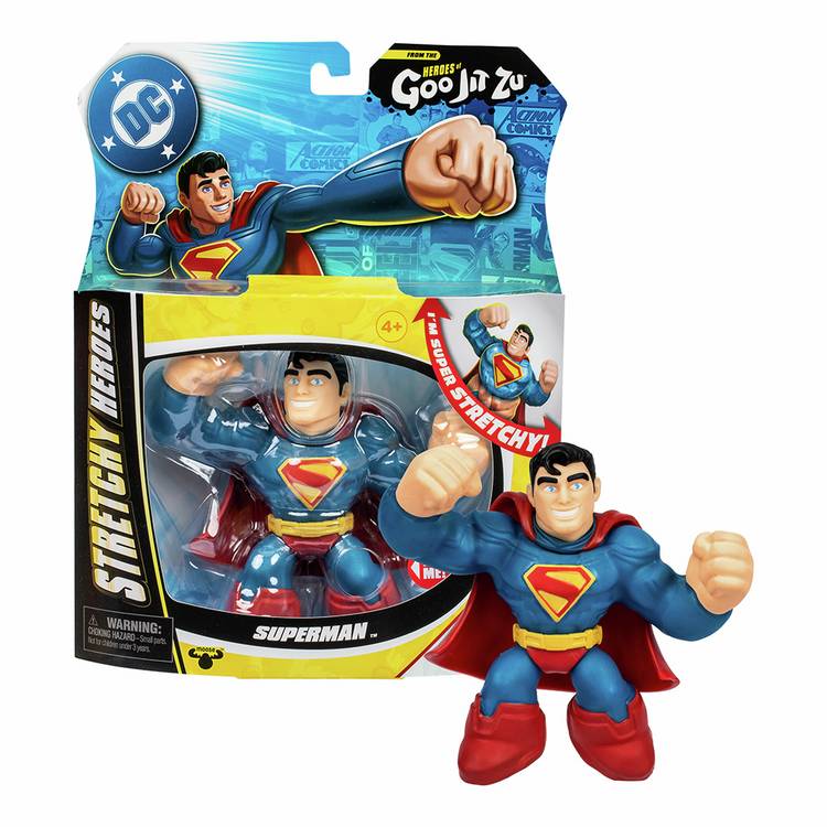 Goo Jit Zu Superman action figure 4.5 inch - British product