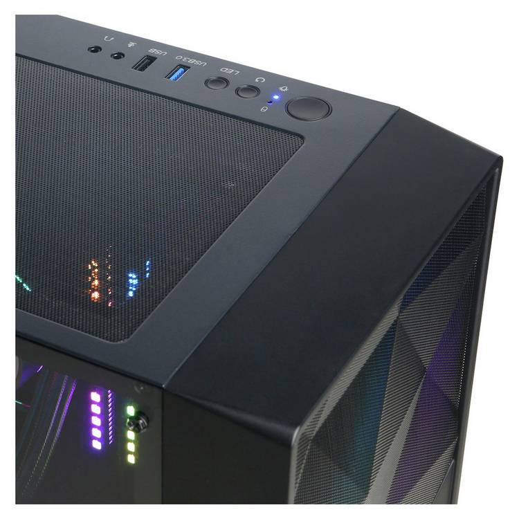 CyberPowerPC gaming desktop Ryzen 5 16GB 512GB - British product