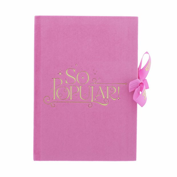 Wicked pink A5 casebound notebook, UK version