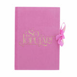 Wicked pink A5 casebound notebook, UK version