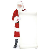 Argos Star Cutouts Santa With Sign Cardboard Cutout 180cm- Buy online at McGrocer