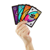 Uno Flip card game with light and dark sides, UK version