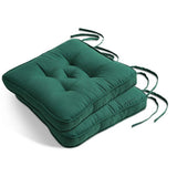Habitat green seat cushions 40x40cm (British brand)