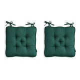 Habitat green seat cushions 40x40cm (British brand)