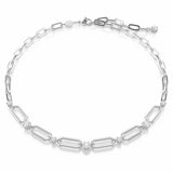 Argos Swarovski Rhodium Plated Constella Link Chain Necklace- Buy online at McGrocer