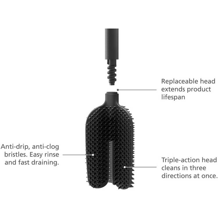 Joseph Joseph 360 toilet brush and holder - British product