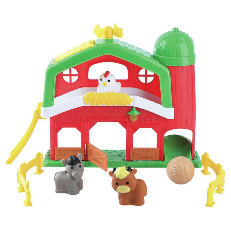 Chad Valley farm playset 10 piece with lights and sounds, UK version