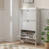 Argos Habitat Bournemouth Shoe Storage Cabinet - Grey- Buy online at McGrocer