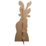 Star Cutouts life-size Rudolph cardboard cutout, imported from the UK