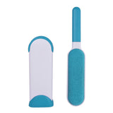 Pet fur remover double-sided brush with self-cleaning base, imported from the UK